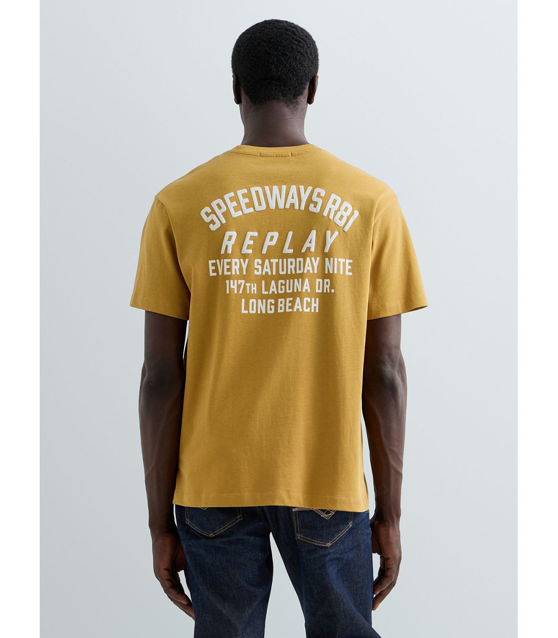 レタリング リラックスTシャツ 詳細画像 ハニーマスタード 3